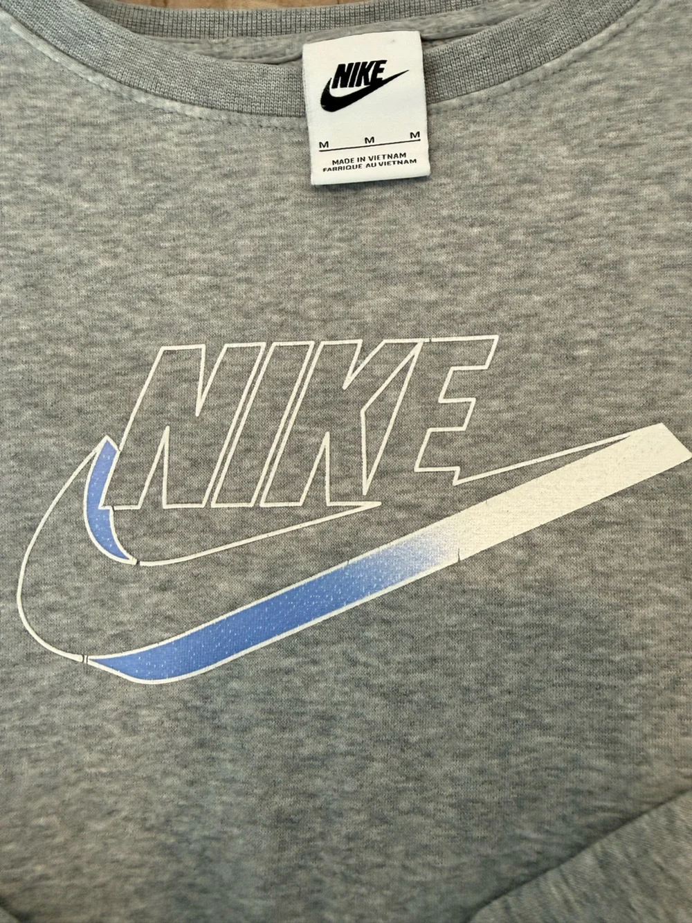 Nike Women’s Grey Logo Sweatshirt